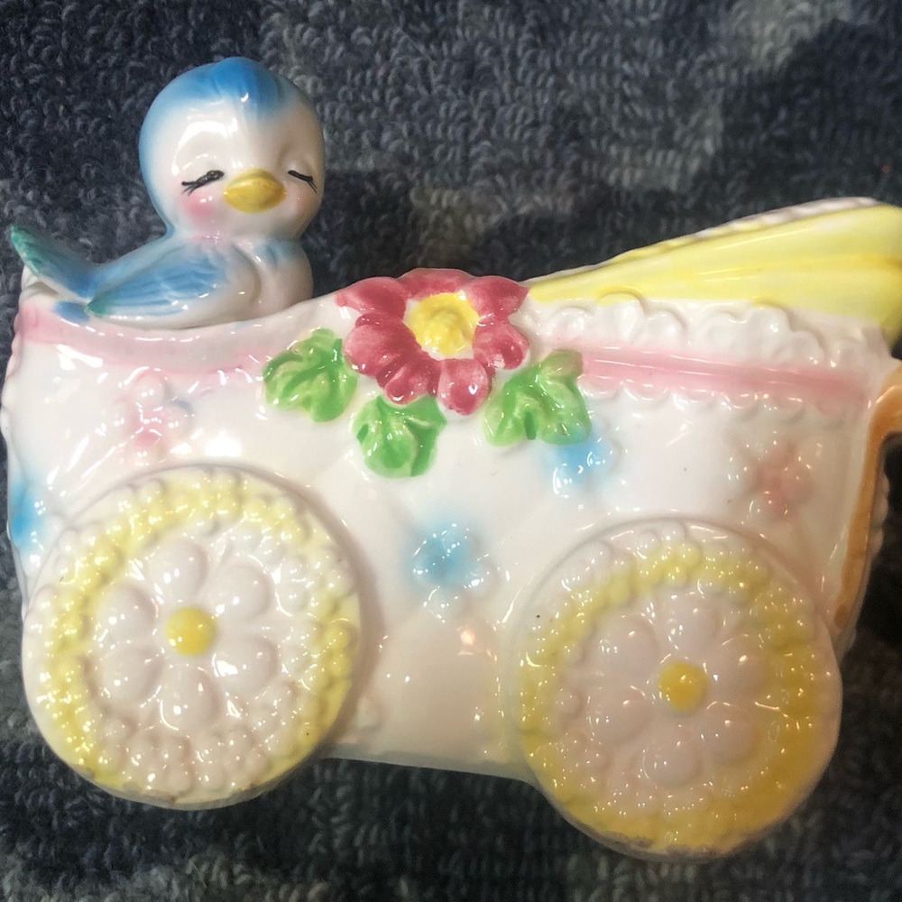 Vintage Anthropomorphic planters/baby decor. RELPO, PARMA Japan - Picture 9 of 16